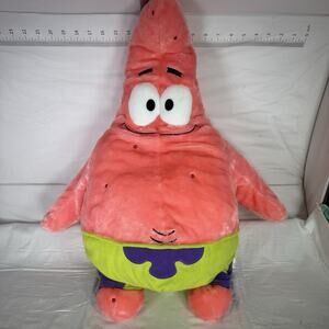 Delightful Patrick Star Plush Cuddle Pillow – 21” Official SpongeBob Collectible